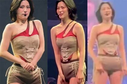 ITZY Ryujin performing live on stage during Tunnel Vision World Tour in Manila