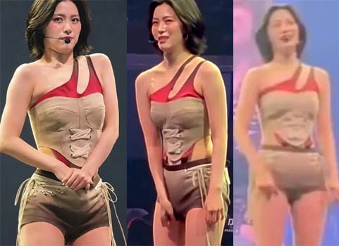 ITZY Ryujin performing live on stage during Tunnel Vision World Tour in Manila