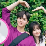 Side-by-side comparison of Korean figure skater Cha Jun Hwan with actors Han So Hee and Song Kang