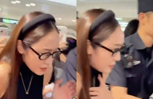 jessica shanghai airport viral video