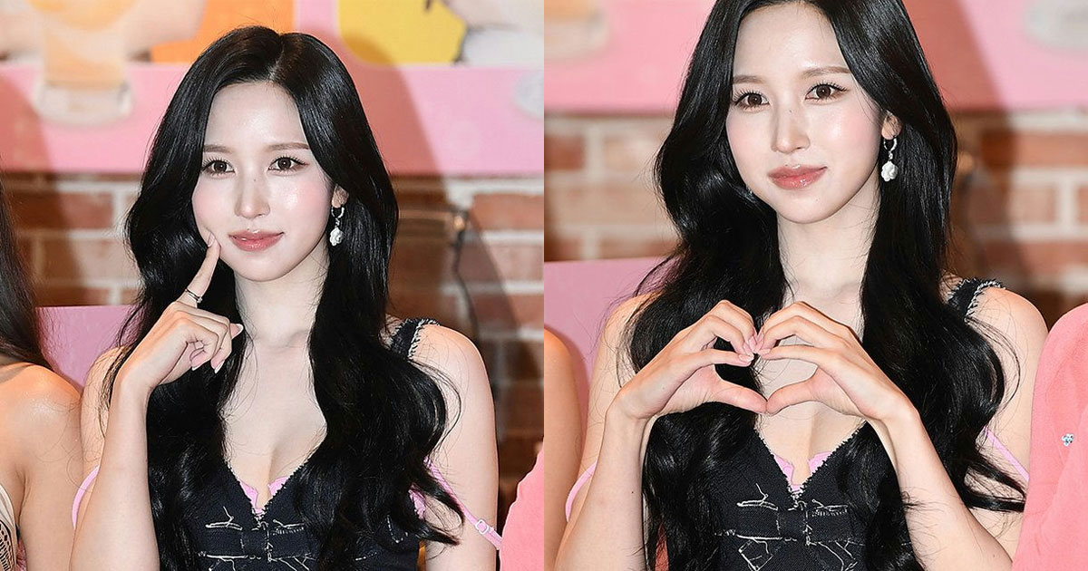 TWICEs Mina Sparks Buzz With Daring Underwear Layered Fashion at Brand Event