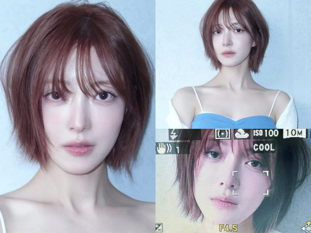 Song Hye Kyo and the Korean stars' hairstyles are on the new page Lee Se young Short hair makes your face look more relaxed