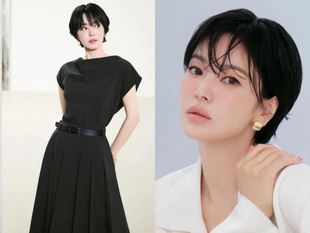 Song Hye Kyo and the Korean stars' hairstyles are on the new page Song Hye Kyo A hairstyle that moves her beauty to a new stage