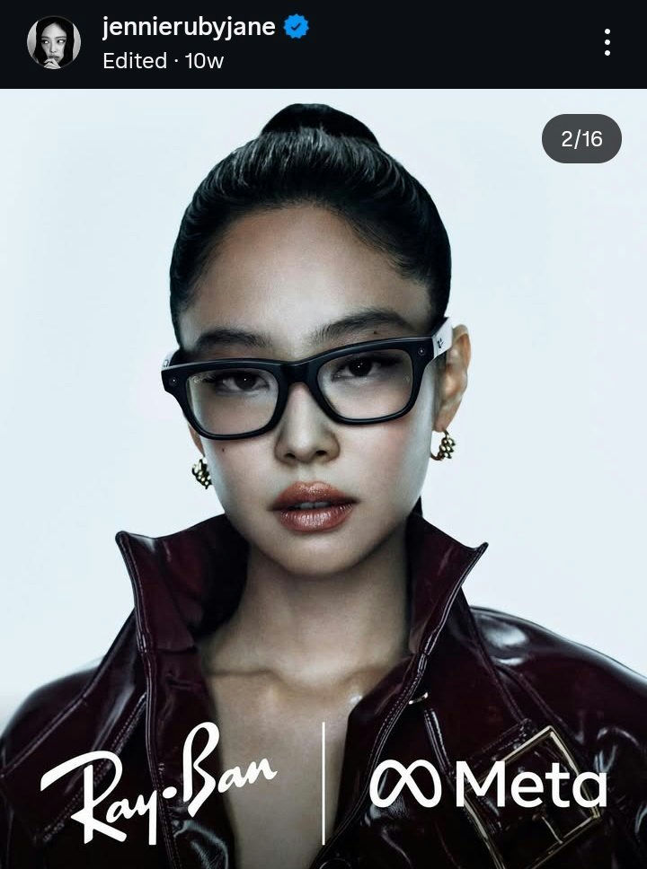BLACKPINK’s Jennie Faces Renewed Backlash Over Promotion of Smart Glasses Amid Privacy Concerns jennie meta smart glasses backlash 1