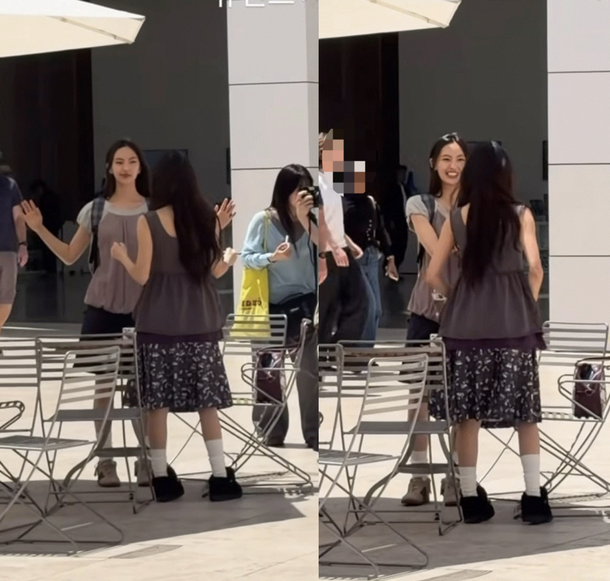 NewJeans’ Haerin and Hyein Spotted Together in the U.S. Following Copenhagen Sighting newjeans haerin hyein us sighting 1