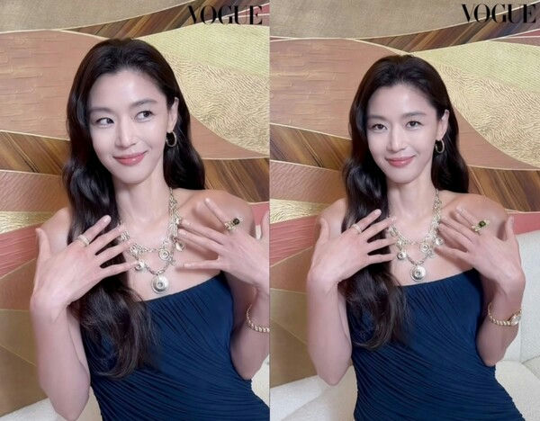 Jun Ji Hyun Flaunts Deep Tan and Bikini Tan Lines at Hong Kong Event jun ji hyun hong kong event 2
