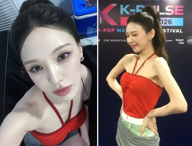 "Is That Really Wendy?" Fans Deeply Concerned Over Red Velvet Member’s Increasingly Gaunt Figure Red Velvet Wendy weight loss 1