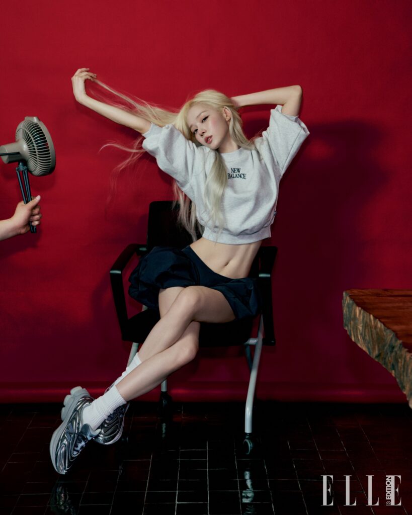 aespa's Winter Stuns with Legendary Abs in New Balance x ELLE Korea Shoot 001 Winter for Elle Korea D Edition July 2026 Issue Cover 1