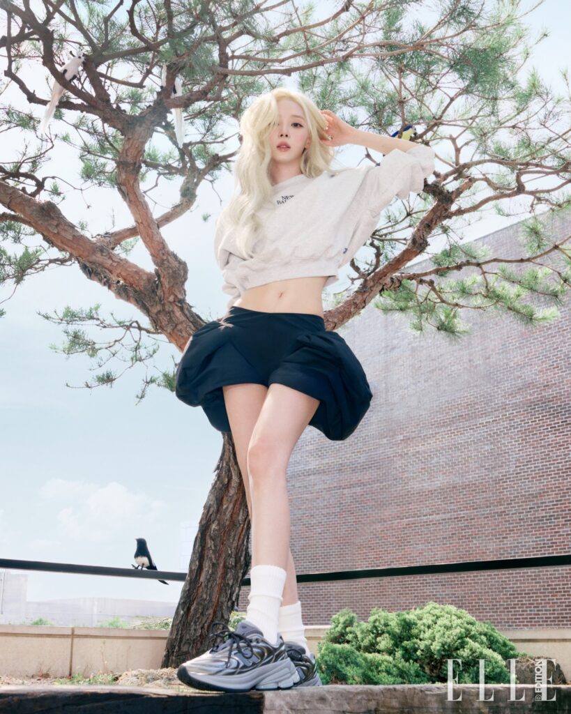 aespa's Winter Stuns with Legendary Abs in New Balance x ELLE Korea Shoot 003 Winter for Elle Korea D Edition July 2026 Issue Cover 3