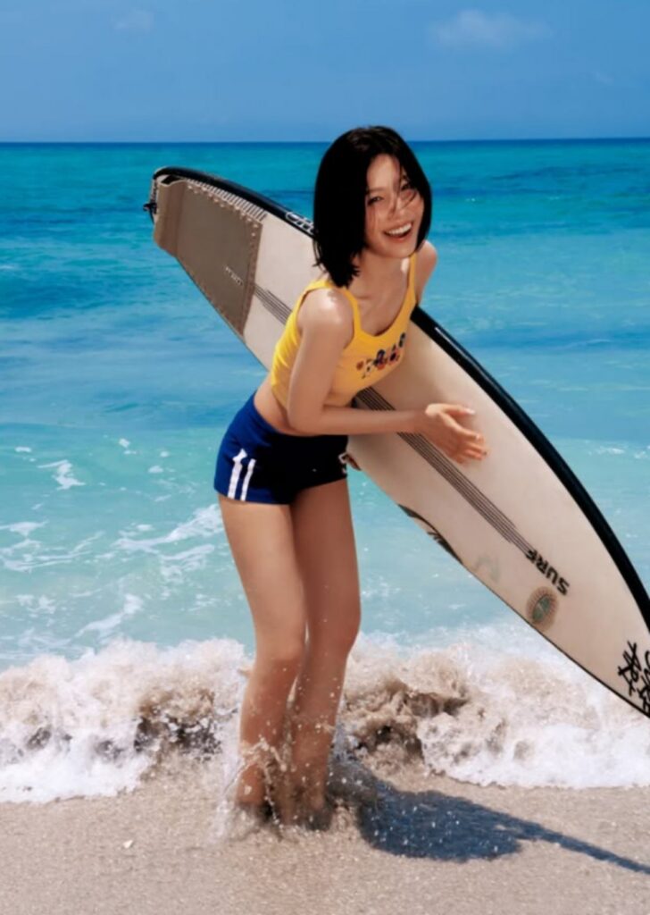 "The Summer Queens Are Back… Red Velvet Reveals Teaser Images for New Track Written Solely by Joy" red velvet surfin boy velvet summer comeback 3