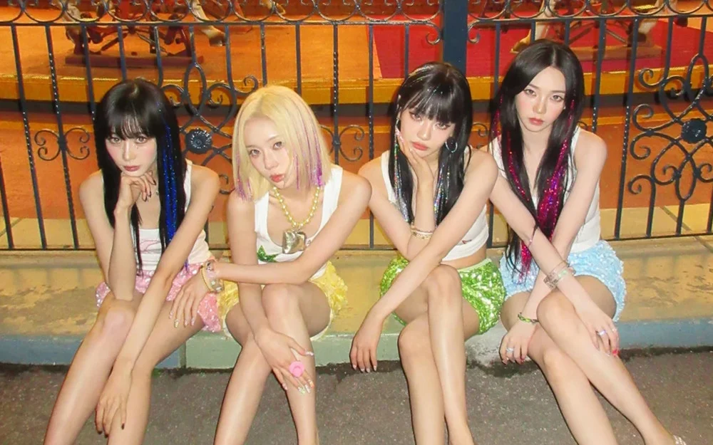 aespa Shines in Nighttime Amusement Park Teasers for Japanese Album 'KISS N TELL' 1784739412 allkpop header photo