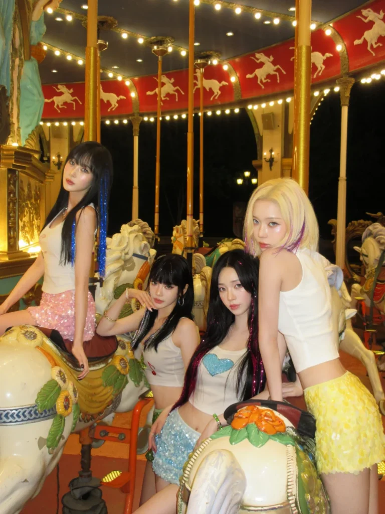 aespa Shines in Nighttime Amusement Park Teasers for Japanese Album 'KISS N TELL' 1784739645 image