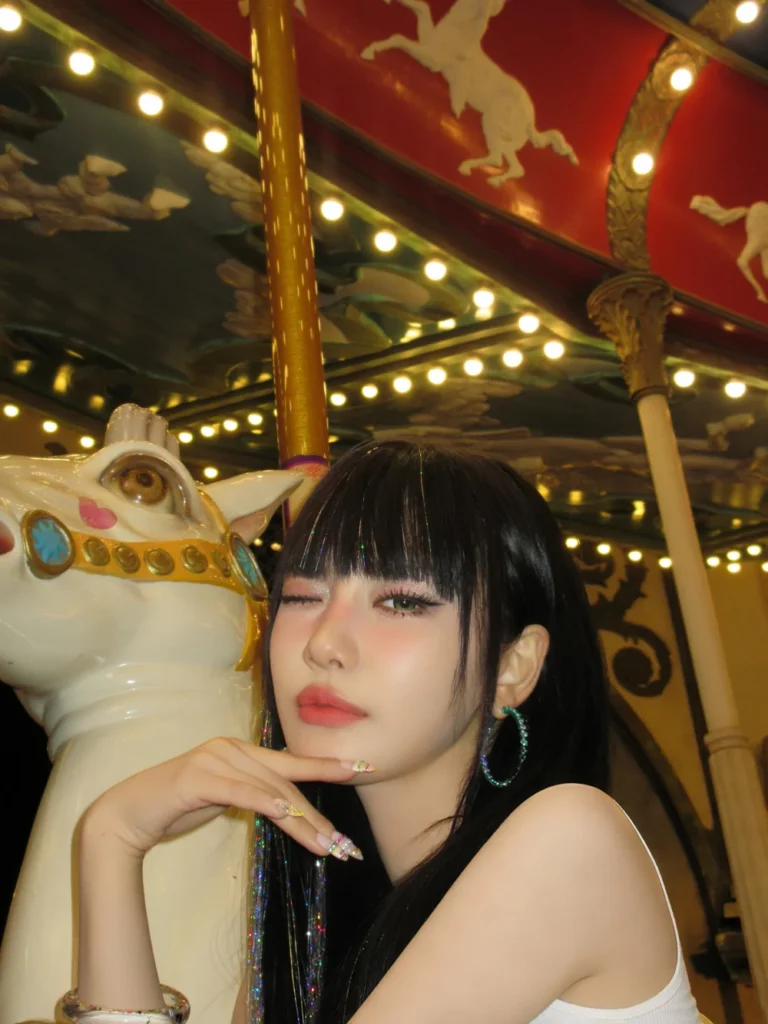 aespa Shines in Nighttime Amusement Park Teasers for Japanese Album 'KISS N TELL' 1784739795 image