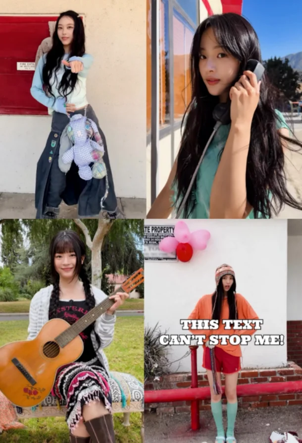 NewJeans Releases Waves of New Social Media Content for 4th Debut Anniversary newjeans 4th anniversary social media content 4 members 2
