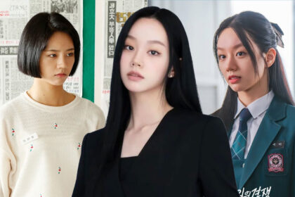 Actress Lee Hye-ri posing for SPOTLIGHT profile cover during Dream to You promotional shoot