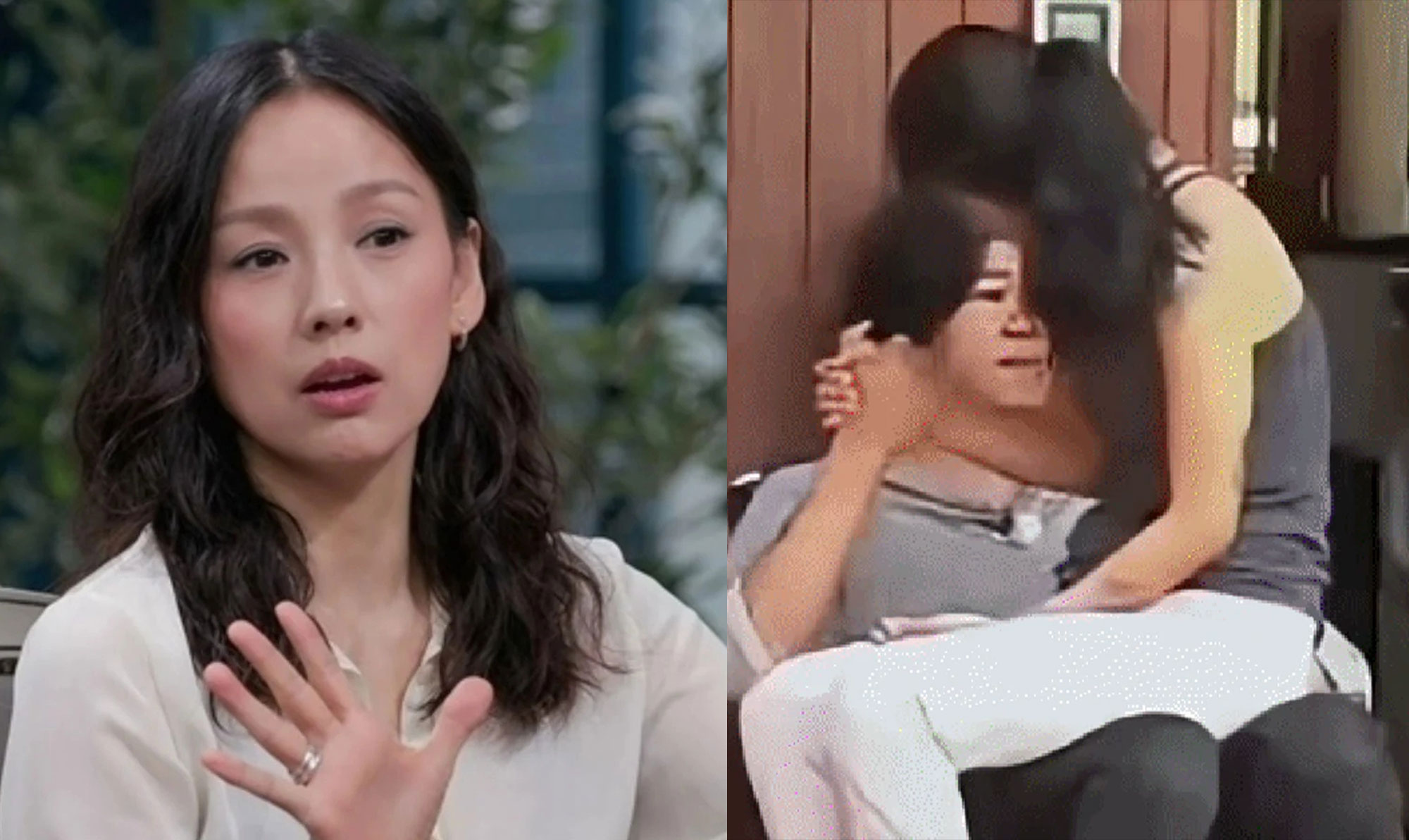 Lee Hyori talking about her past relationships on the JTBC show Love War