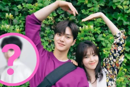 Side-by-side comparison of Korean figure skater Cha Jun Hwan with actors Han So Hee and Song Kang
