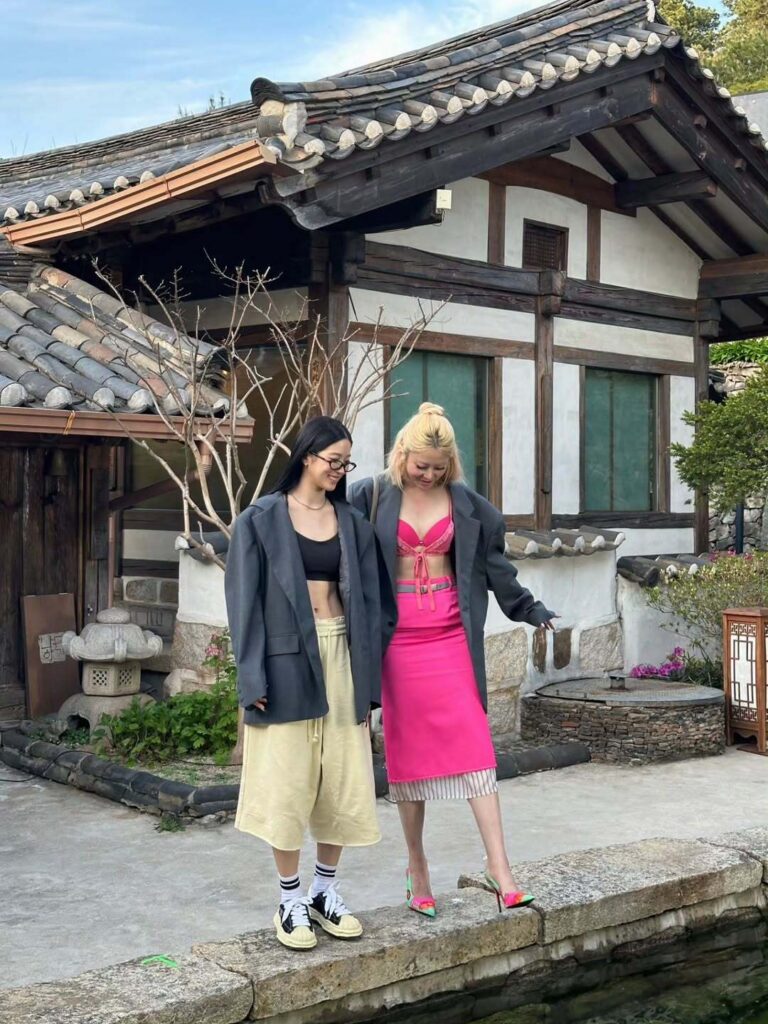 001 260523 Kazuha Instagram Update With Huh Yunjin 1